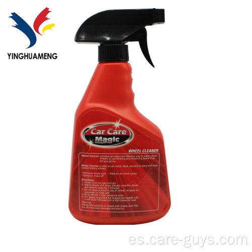 Concentrado Solución Rust Remover Tire Shine Wheel Cleaner